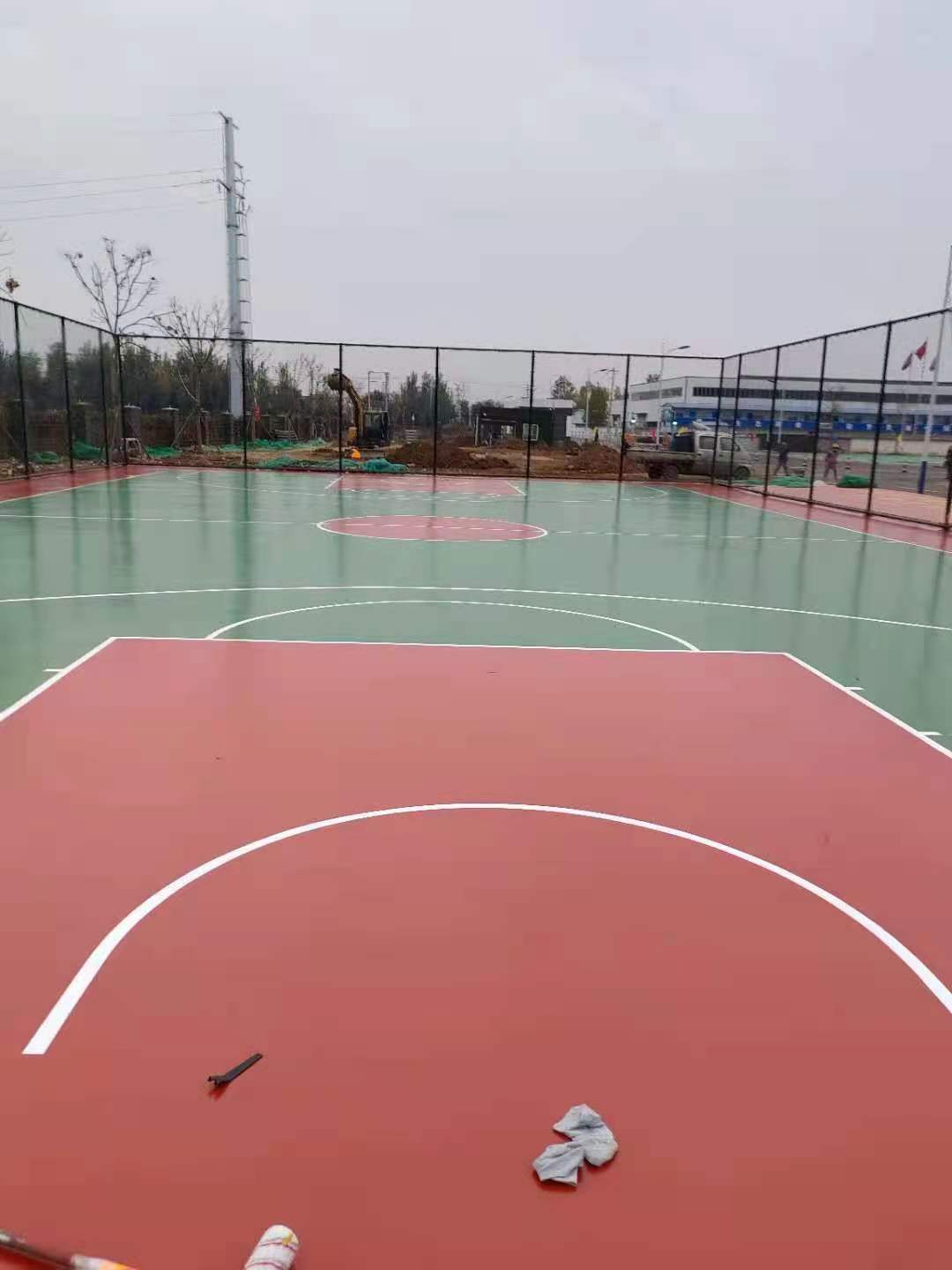 彩色透水混凝土